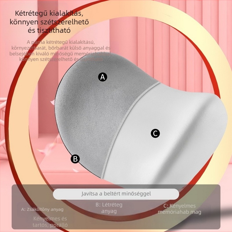 Nyári lélegző velúr autós fejtámla memóriahabos nyakpárna ágyéki háttámla négy évszak derékpárna üléspárna nyomtatott logóval