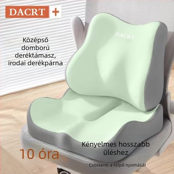 Párna Irodai derék Ülőeszközhöz Memóriahabos diákpárna Integrált lélegző zsírpárna Ülésszékpárna