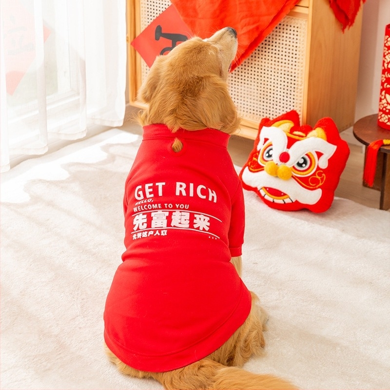 Őszi és téli új nagytestű kutyaruhák Golden Retriever Border Állattenyésztés Labrador Közepes és Nagytestű Kutyáknak Corgi Kisállatruházat