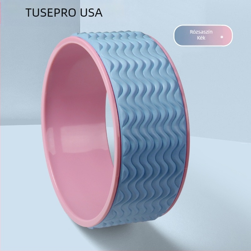 Jóga kerék nyitott hátú kezdő háthajlító segédeszköz kellékek vékony váll vékony hát anyag Pilate gyűrű gördülő hátkerék