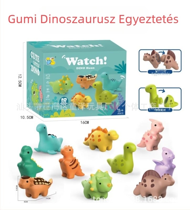 Határokon átnyúló gyermekek korai nevelése dinoszaurusz betűillesztő játék számszámolás mintaillesztés felvilágosodás kognitív tanítási segédeszközök nagykereskedelem