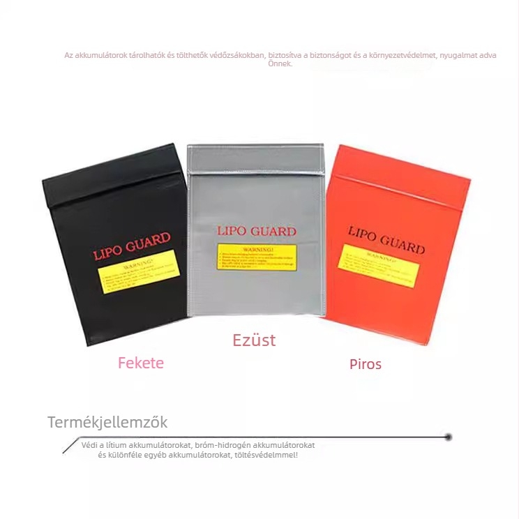 Lítium akkumulátoros biztonsági táska modell akkumulátor mobil tápellátás indító tápellátás tűz- és robbanásbiztos tárolótáska Royal Mavic