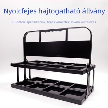Raktáron lévő nagy lyukú, nyolclyukú, összecsukható bortartó, nyolcfejű, összecsukható sörtartó, hordozható italtartó, sport kulacstartó
