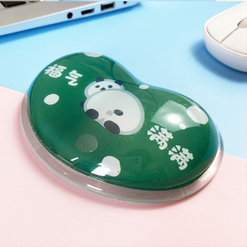 Mengtian egérpad csuklóvédő aranyos lány szilikon rajzfilm irodai kis kéztámasz puha pad számítógép 3D férfi Qingbaile