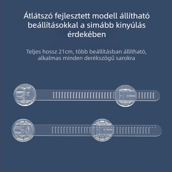 Fiókzár gyerekzár hűtőszekrény zár csat szúnyogháló ablakrögzítés ajtógátló baba tolóajtó tolóajtó tolóajtó csat