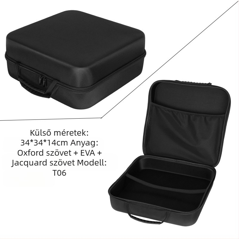 Forrásgyártó kemény héjú eva tárolótáska nagy méretű szerszámkészlet több méretű digitális elektronikus termék csomagolódoboz