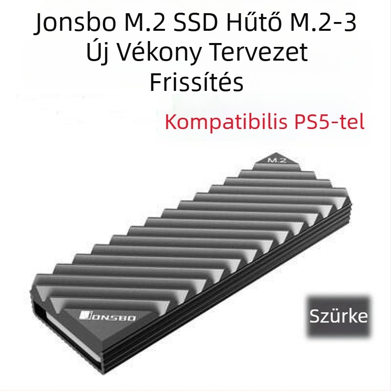 Qiao Sibo M.2-3 szilárdtestalapú meghajtó radiátor M2 hővezető lemez SSD2280 Armor nvme hűtőborda PS5