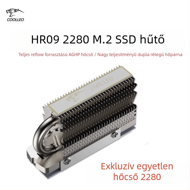 Qiao Sibo M.2-3 szilárdtestalapú meghajtó radiátor M2 hővezető lemez SSD2280 Armor nvme hűtőborda PS5