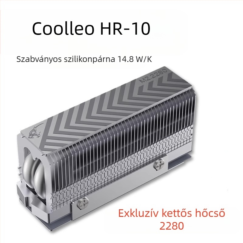Qiao Sibo M.2-3 szilárdtestalapú meghajtó radiátor M2 hővezető lemez SSD2280 Armor nvme hűtőborda PS5