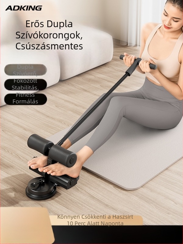 Felülés-kiegészítő háztartási fitneszeszközök Feltekerhető húzódzkodós tapadókorongos multifunkcionális sport edzőeszközök