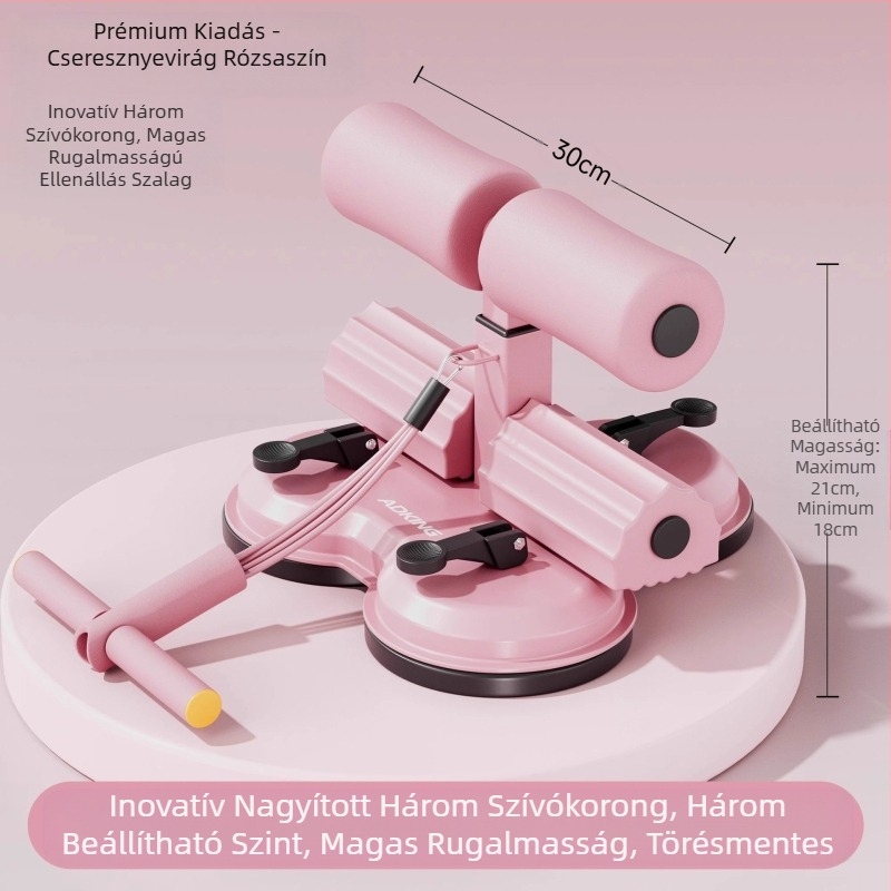 Felülés-kiegészítő háztartási fitneszeszközök Feltekerhető húzódzkodós tapadókorongos multifunkcionális sport edzőeszközök