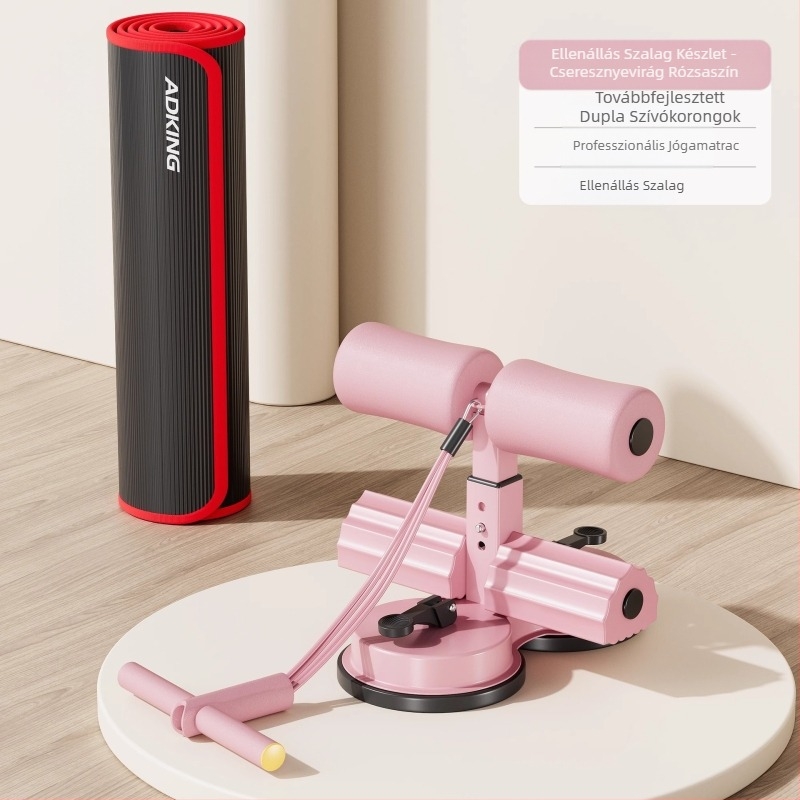 Felülés-kiegészítő háztartási fitneszeszközök Feltekerhető húzódzkodós tapadókorongos multifunkcionális sport edzőeszközök