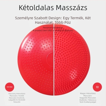 Egyensúlyozó matrac jóga párna érzékelő rendszer rehabilitációs masszázs labda láb lépés fitnesz törzsizom csoport vestibularis érzékelő rendszer edzőlabda matrac