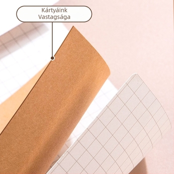 Üres kártya, kemény papír, fehér, kézzel festett karácsonyi képeslap, könyvjelző, angol szójegyzetek, üdvözlőlap-papír