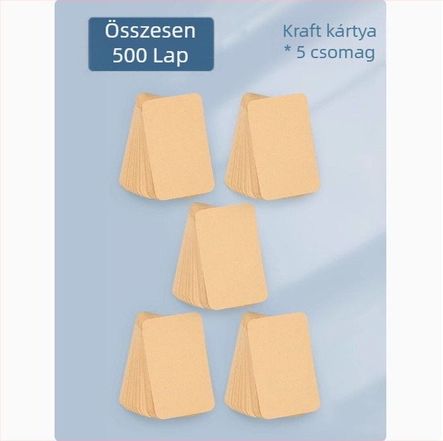 Üres kártya, kemény papír, fehér, kézzel festett karácsonyi képeslap, könyvjelző, angol szójegyzetek, üdvözlőlap-papír