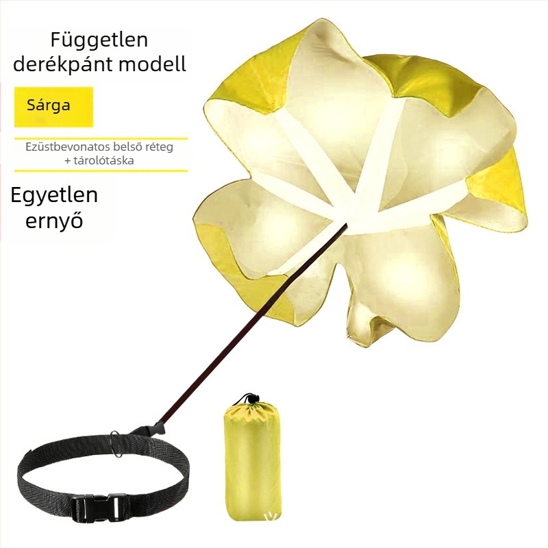 Határokon átnyúló ellenállás ejtőernyős ellenállási edzés robbanékony erőkifejtés ejtőernyős futball edzőfelszerelés kosárlabda edzőfelszerelések