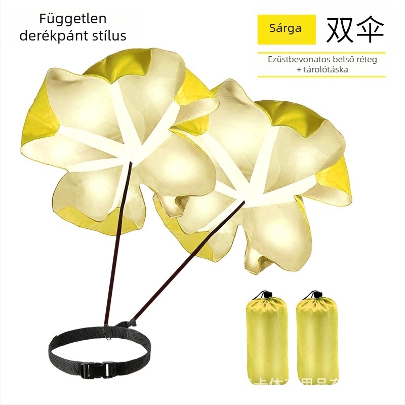 Határokon átnyúló ellenállás ejtőernyős ellenállási edzés robbanékony erőkifejtés ejtőernyős futball edzőfelszerelés kosárlabda edzőfelszerelések