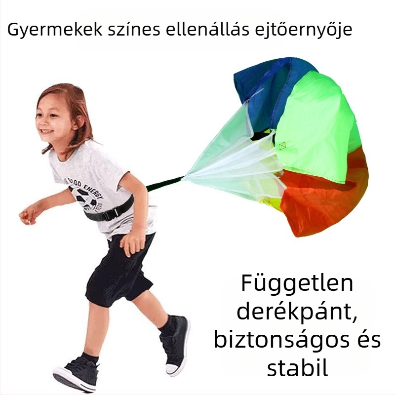 Határokon átnyúló ellenállás ejtőernyős ellenállási edzés robbanékony erőkifejtés ejtőernyős futball edzőfelszerelés kosárlabda edzőfelszerelések