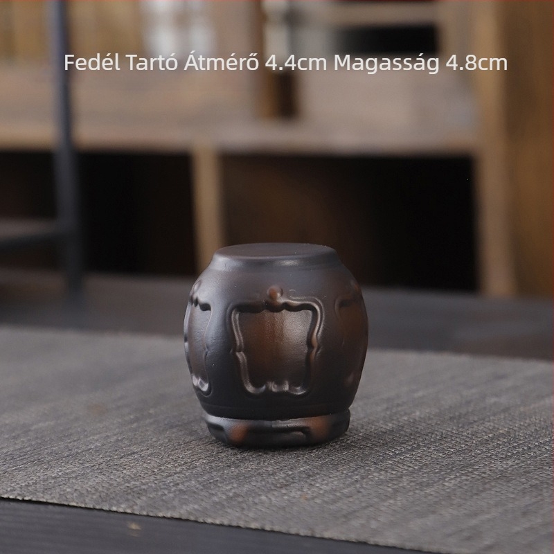 Lila kerámia kung fu teáskészlet öltöny retro háztartási egyszerű teáskanna fedél tál teáskészlet kiegészítők magas színű, értékű kézzel készített ajándék