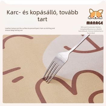 Kisállat padlószőnyeg vízálló vizeletgátló PVC kutyakerítés szőnyeg kutya macska étkezés szőnyeg csúszásmentes kutyaketrec szőnyeg