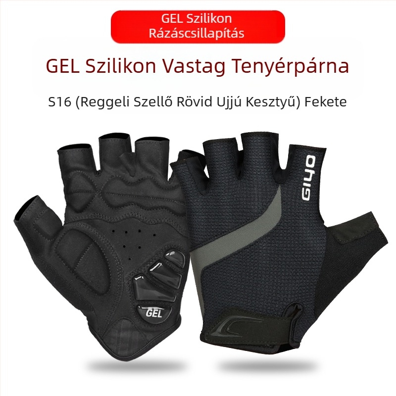 GIYO nyári és téli kerékpáros kesztyű, rövid ujjú, félig hosszú ujjú, országúti, hegyi kerékpár, női, férfi kerékpár, lengéscsillapító