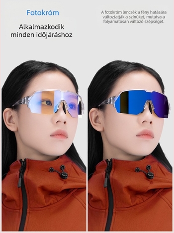Kapvoe Reef fotokromatikus kerékpáros hegyi-országúti kerékpáros szemüveg éjjel-nappal