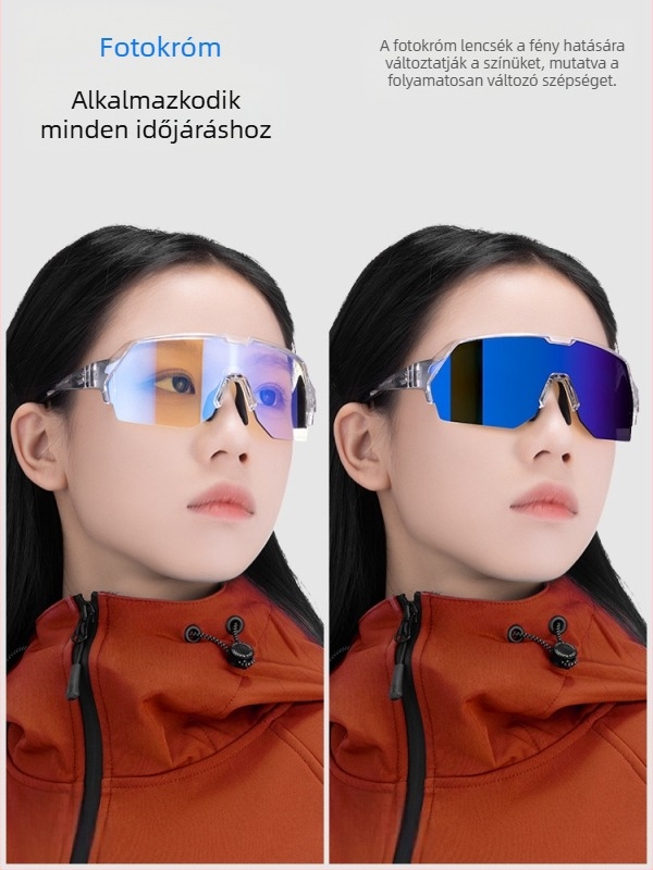 Kapvoe Reef fotokromatikus kerékpáros hegyi-országúti kerékpáros szemüveg éjjel-nappal