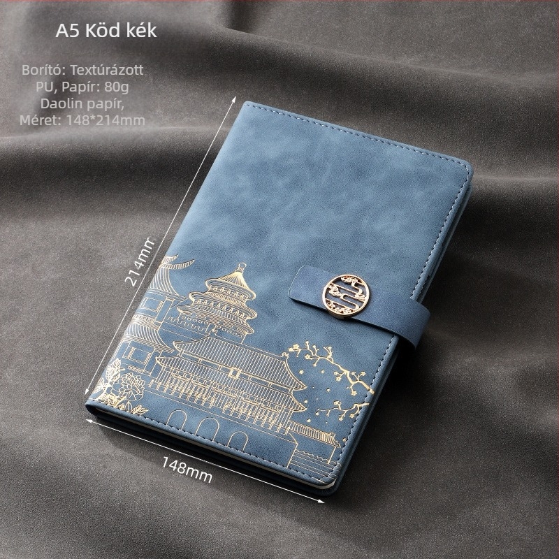 Üzleti irodai öltöny ajándék kreatív nemzeti divat A5 jegyzetfüzet üzleti jegyzettömb ajándékdoboz öltöny éves találkozó ajándék