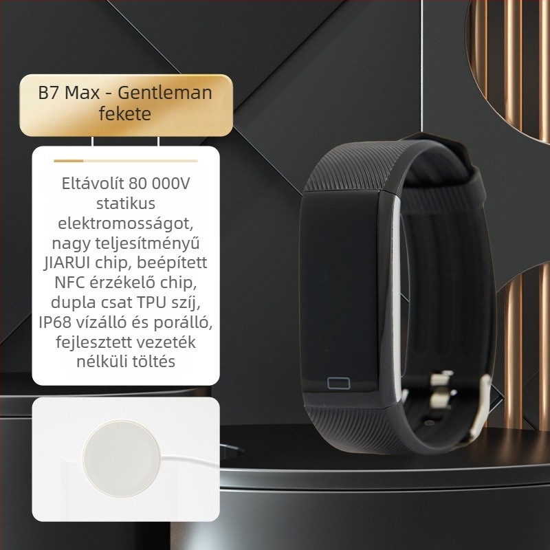 Autó NFC antisztatikus Eliminator kioldó teljesen automatikus autó emberi test autó karkötő téli Go Static Treasure