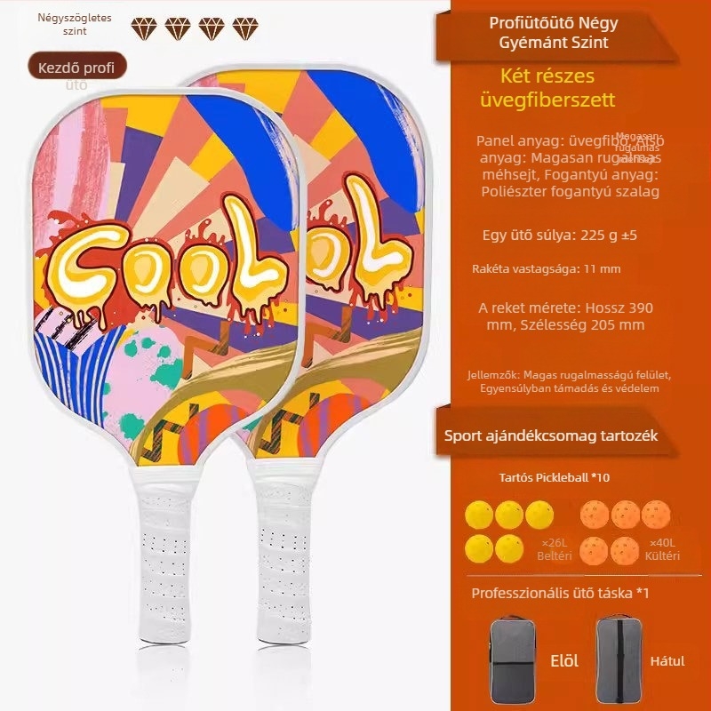 UGIN Peak ütődeszka karbonszálas verseny minőségű professzionális minőségű öltöny Sports Peak ütődeszka pickleballhoz