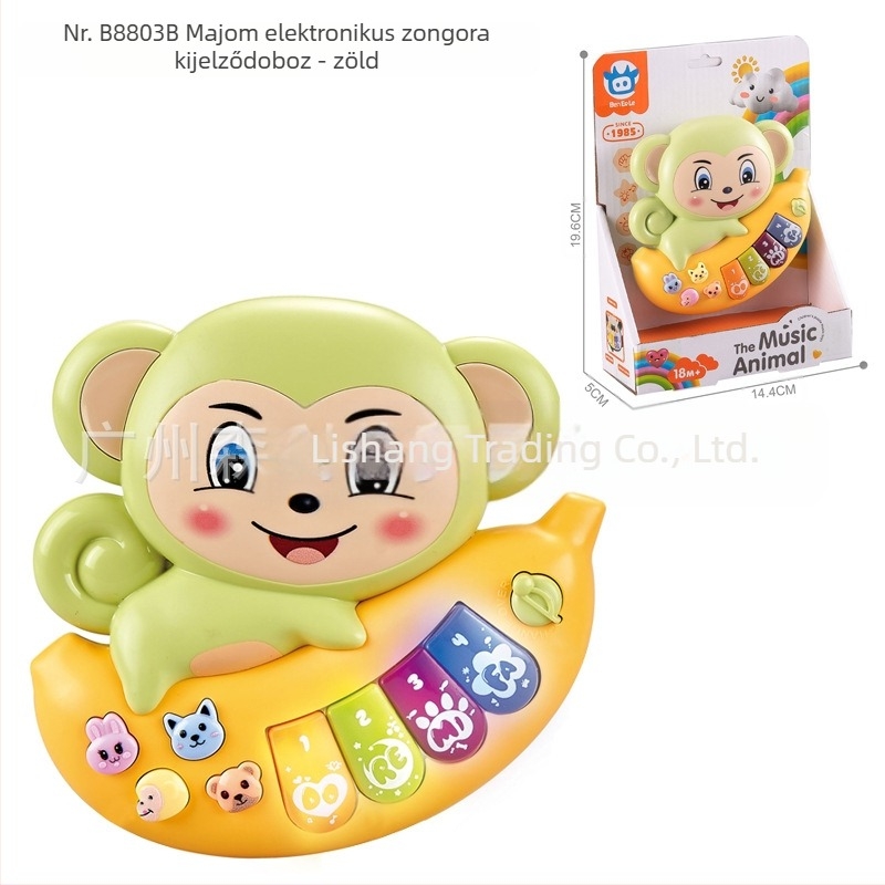 Gyermek multifunkcionális rajzfilm állat elektronikus orgona oktatójáték könnyűzene elektronikus zongora hangszer játék