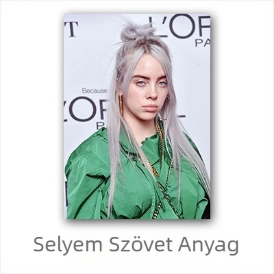 Aliexpress határokon átnyúló Billie Eilish hírességposzter, Billie Eilish európai és amerikai karakterű hálószobai és nappali falikép