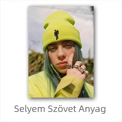 Aliexpress határokon átnyúló Billie Eilish hírességposzter, Billie Eilish európai és amerikai karakterű hálószobai és nappali falikép