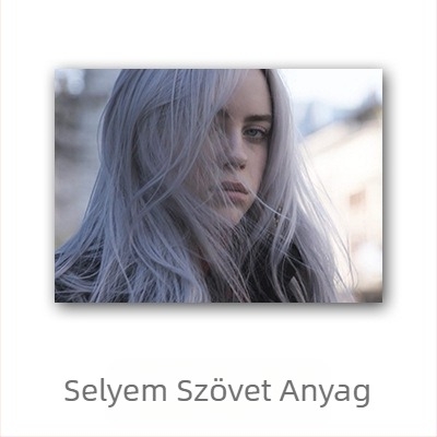 Aliexpress határokon átnyúló Billie Eilish hírességposzter, Billie Eilish európai és amerikai karakterű hálószobai és nappali falikép