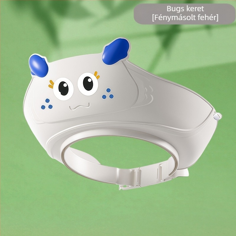 Babasampon műtárgy gyermek vízvisszatartó sapka baba fürdő zuhanysapka gyermek hajmosás vízálló fülvédő vízvédő sapka