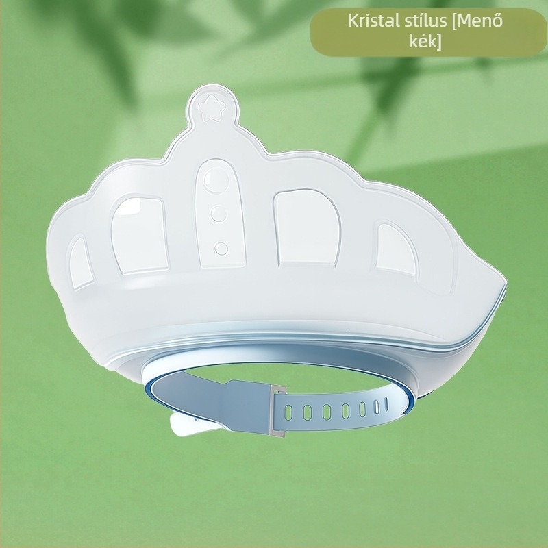 Babasampon műtárgy gyermek vízvisszatartó sapka baba fürdő zuhanysapka gyermek hajmosás vízálló fülvédő vízvédő sapka