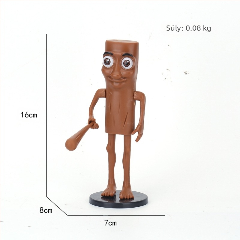 Határokon átnyúló klasszikus hegyek és tengerek figuradíszek Tungtungsahur fa pálcikaember cipőben cápababa nagykereskedelem