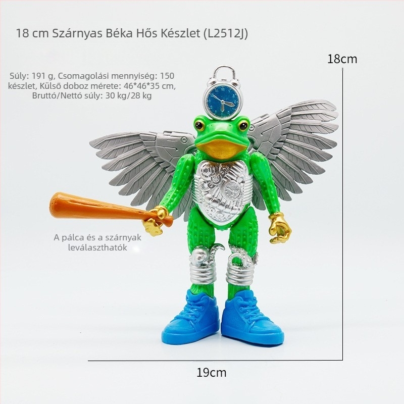 Határokon átnyúló klasszikus hegyek és tengerek figuradíszek Tungtungsahur fa pálcikaember cipőben cápababa nagykereskedelem