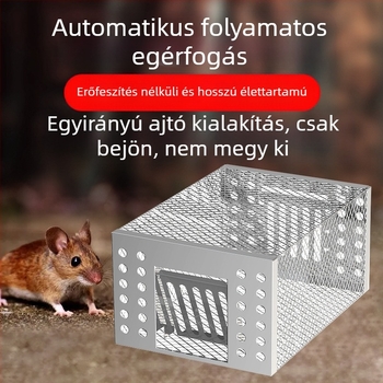 Gyári nagykereskedelmi egérketreces egércsapda export modell folyamatos, teljesen automatikus egércsapda műtermék szuper erős rögzítő egércsapda