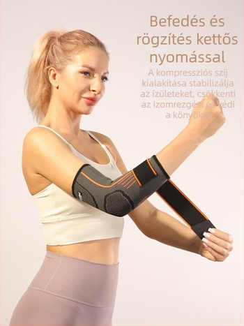 JINGBA sport könyökvédő felnőtt nyomás súlyemelés fitnesz kerékpározás kültéri kosárlabda tenisz védőfelszerelés gyári nagykereskedelem