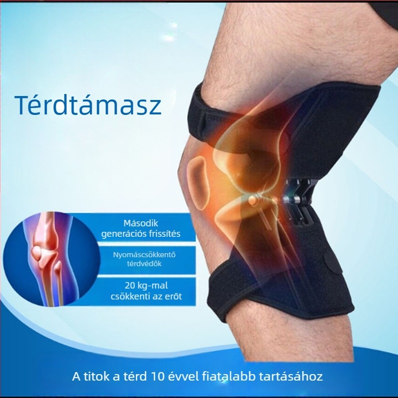 Gyári kifutó térdkalács erősítő ízületvédő hegymászó sport guggoló térdvédő régi hideg láb térdvédő