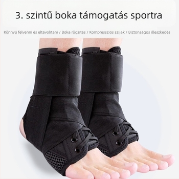 Határokon átnyúló, lélegző, valgus lábpánt, cipőfűző, bokavédők, bokavédők, rándulásvédők, fix pánt
