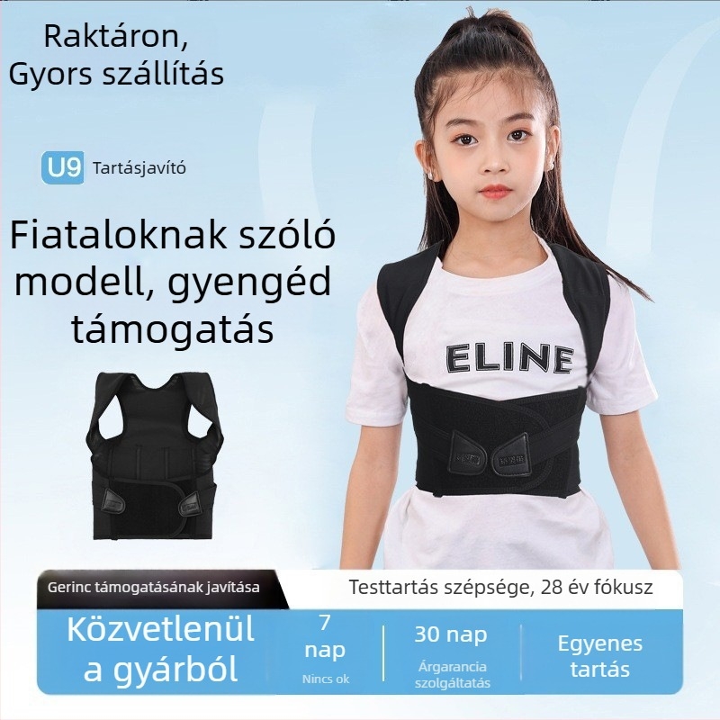 Púpos korrekciós öv gyerekeknek, férfiaknak és nőknek, láthatatlan testtartás-korrekciós öv diákoknak, egyenes hát, púpos korrekciós öv, púpos öv nőknek