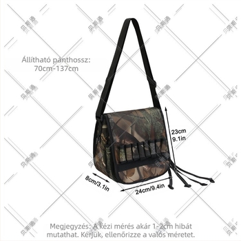 Határokon átnyúló Amazon kültéri vadászat vadászat Cs taktikai kellékek kozmetikai táska 16 lyukú golyós táska válltáska taktikai
