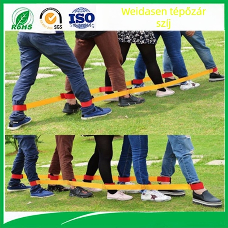 Gyári közvetlen értékesítés Szórakoztató játék bővítése Sport Lánctalpas villamos Felnőtt Gyerek Óriás Lépcsős Leggings Öv