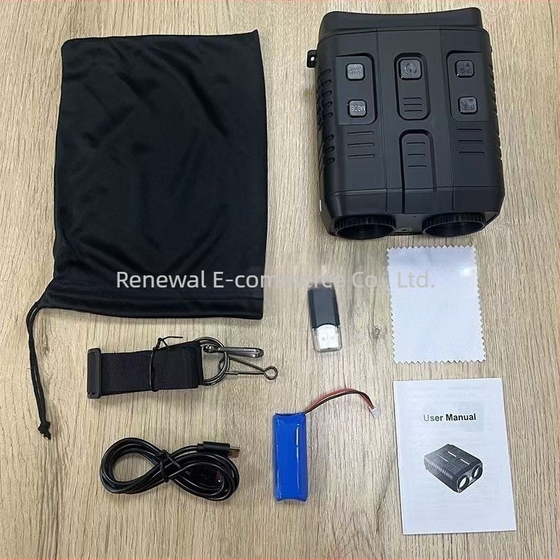 N009 infravörös éjjellátó távcső éjjellátó 4K ultra nagy felbontású nagyméretű képernyő beépített lítium akkumulátorral wifi teleszkóppal