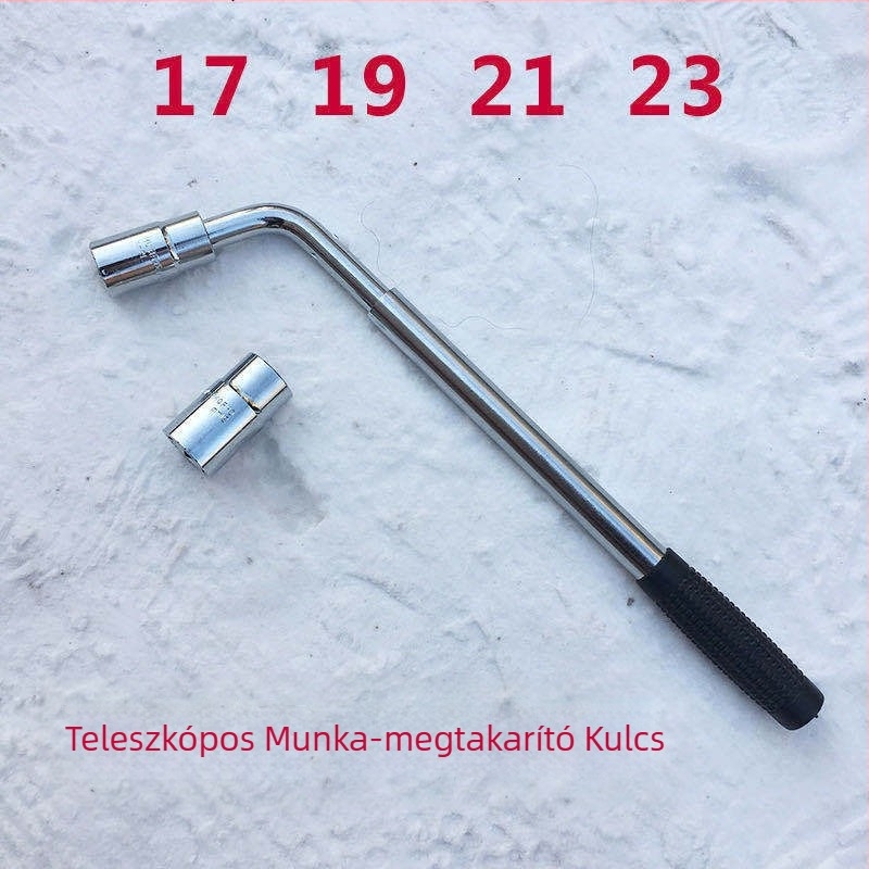 Autógumi kulcshüvely behúzható, meghosszabbított, munkaerő-takarékos autógumi csere szétszerelés kerékagy kulcs öltöny szerszám