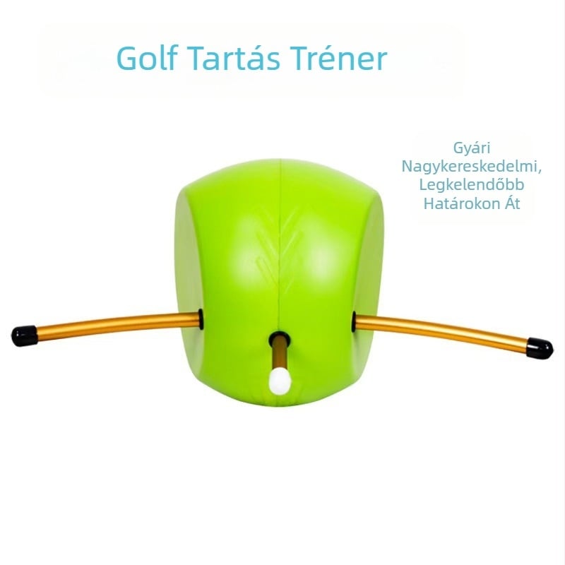 Golfcsatlakozó labda Golf Corrector kiegészítő swing tréner búcsút intett a raktáron lévő csirkeszárny-gyártóknak