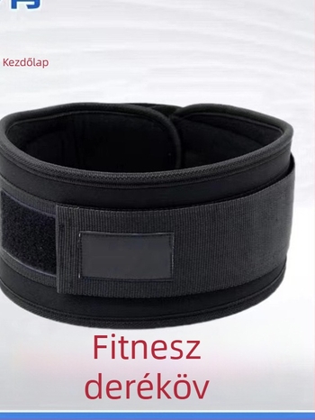 Professzionális fitnesz sportöv guggoláshoz, kemény húzáshoz, speciális súlyemelő edzéshez, deréktámasz, férfi erőemelő deréktámasztó öv