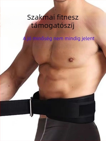 Professzionális fitnesz sportöv guggoláshoz, kemény húzáshoz, speciális súlyemelő edzéshez, deréktámasz, férfi erőemelő deréktámasztó öv